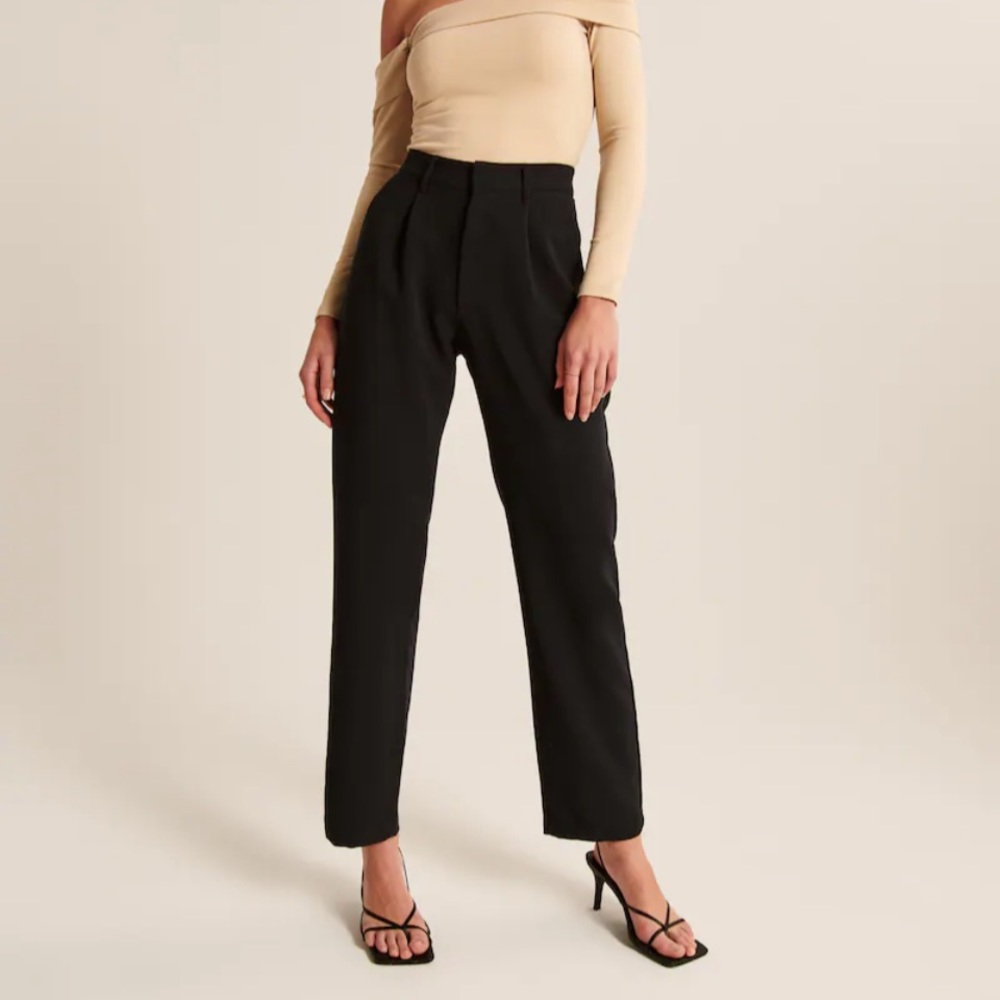 Abercrombie & fitch tailored menswear dad pants